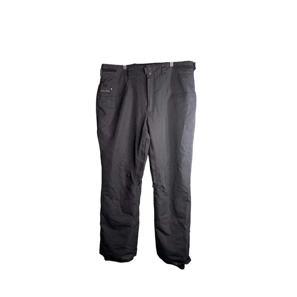 Planet Earth Snow Pants Mens XL Black Waterproof Ski Snowboard Tech Wear